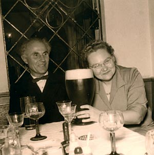 Otto und Clementine Gogl (ca. 1960)