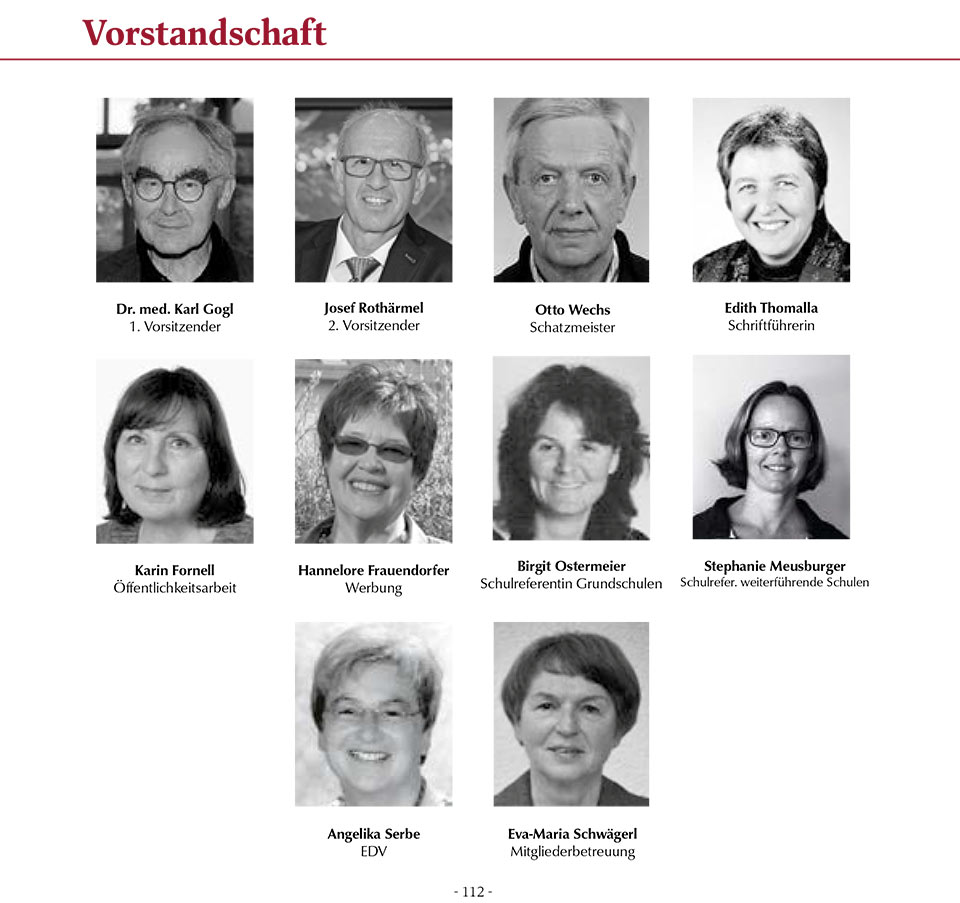 Vorstandschaft - Gesellschaft Freunde der Musik Sonthofen e. V.